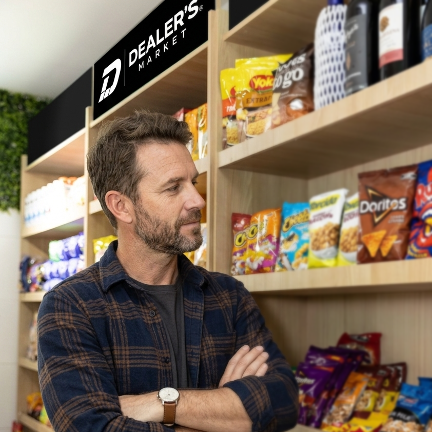Case Dealers Market em Concessionária